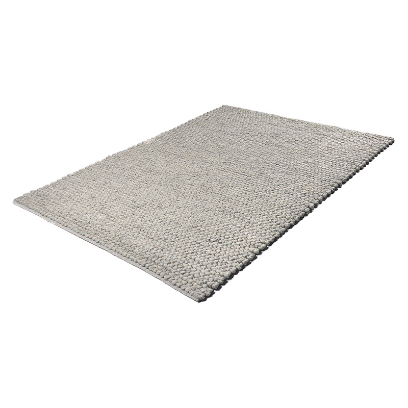 Wollen vloerkleed - Rosemaria Zilver/Grijs - sfeer