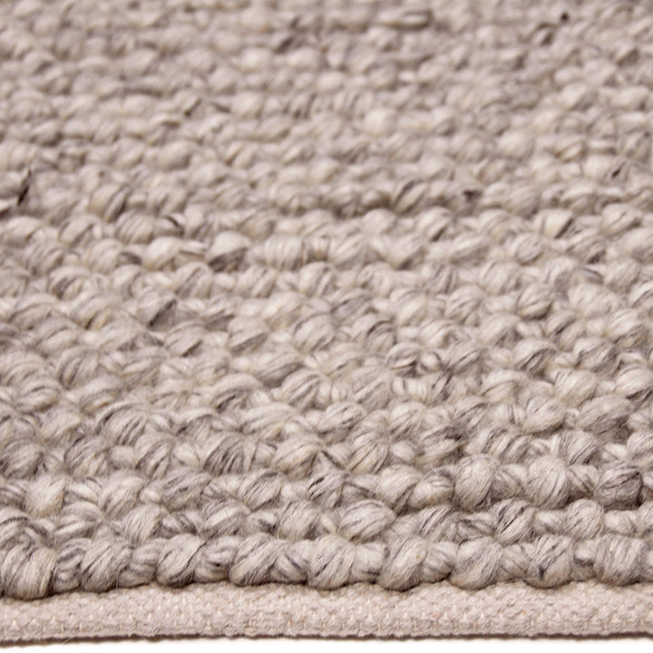 Wollen vloerkleed - Rosemaria Creme/Grijs