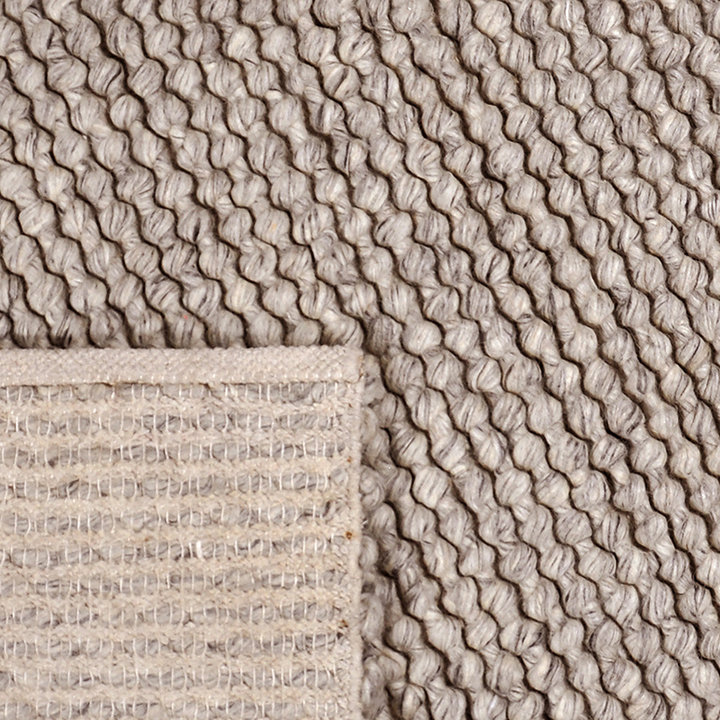 Wollen vloerkleed - Rosemaria Creme/Grijs