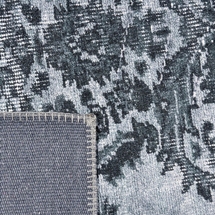 Vintage vloerkleed - Nadine Flore Grijs