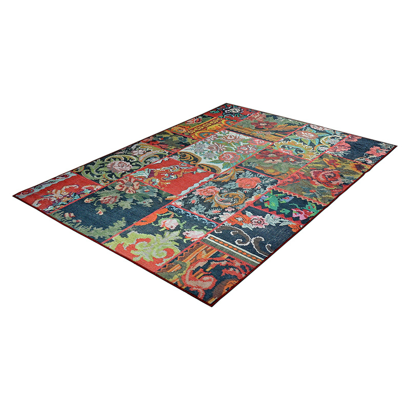 Patchwork vloerkleed - Nadine Rozenkelim Multicolor - sfeer