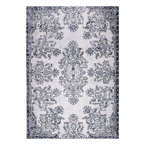 Rebelle Vintage vloerkleed - Nadine Flore Lichtgrijs