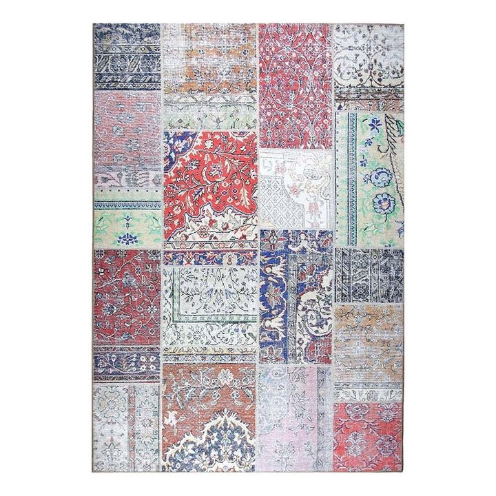 Patchwork vloerkleed - Nadine Multicolor