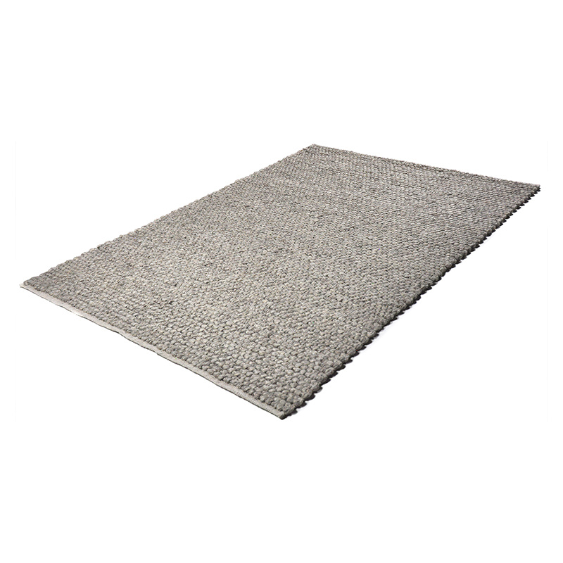 Wollen vloerkleed - Rosemaria Grijs - sfeer