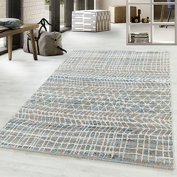 Adana Carpets Modern vloerkleed - Regal Skretch Bruin/Creme