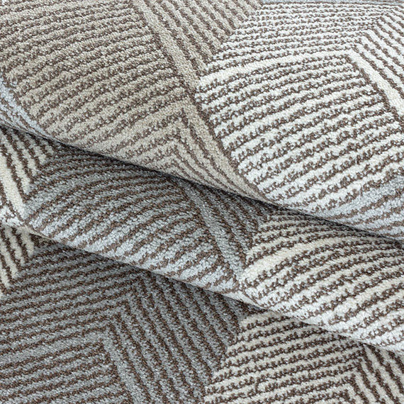 Adana Carpets Modern vloerkleed - Regal Pentagon Beige