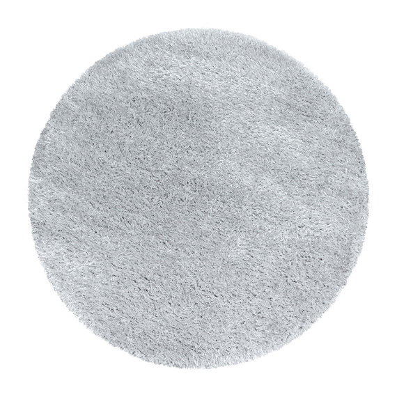 Adana Carpets Rond Hoogpolig vloerkleed - Blushy Lichtgrijs