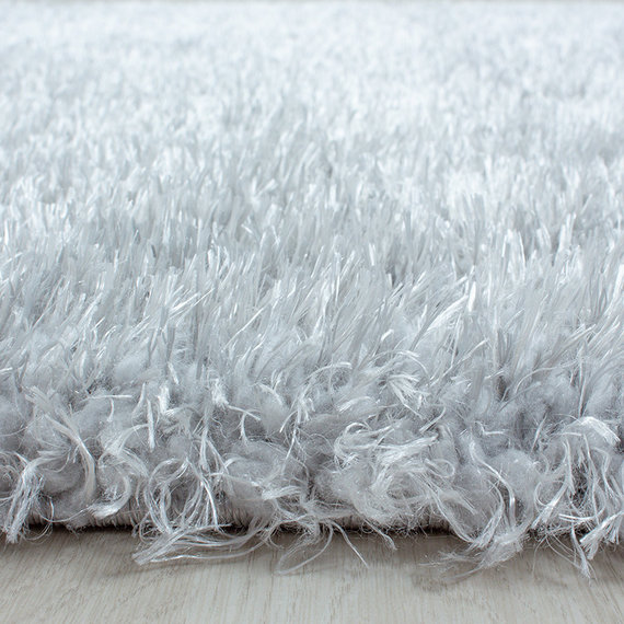 Adana Carpets Rond Hoogpolig vloerkleed - Blushy Lichtgrijs