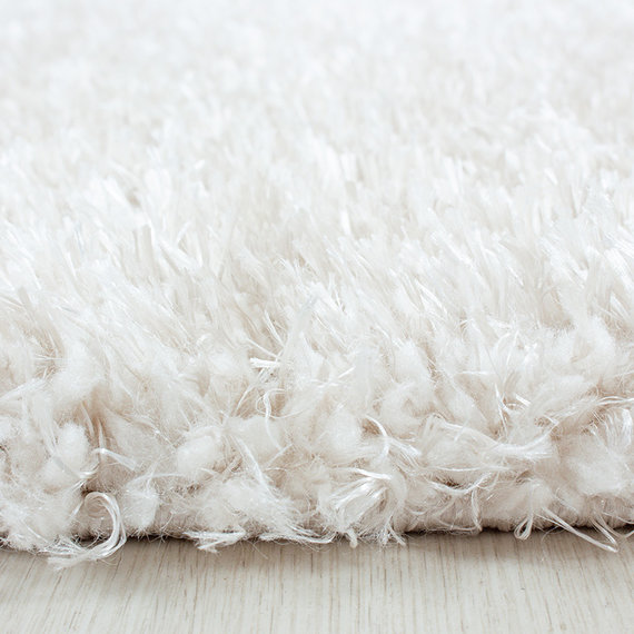 Adana Carpets Hoogpolig vloerkleed - Blushy Creme/Wit