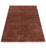 Adana Carpets Hoogpolig vloerkleed - Blushy Terra/Bruin