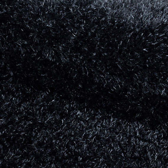 Adana Carpets Hoogpolig vloerkleed - Blushy Zwart/Gemêleerd