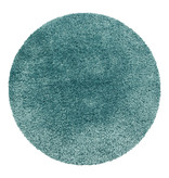 Adana Carpets Rond Hoogpolig vloerkleed - Blushy Turquoise