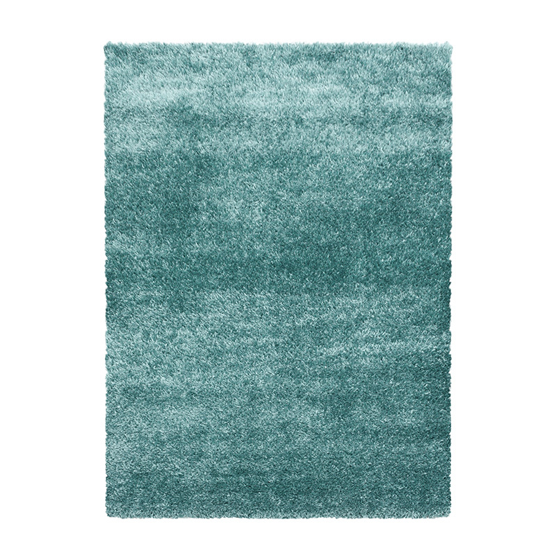Hoogpolig vloerkleed - Blushy Turquoise - sfeer