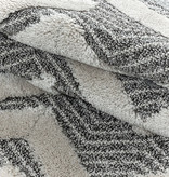 Adana Carpets Scandinavisch vloerkleed - Pitea Panel Grijs/Creme