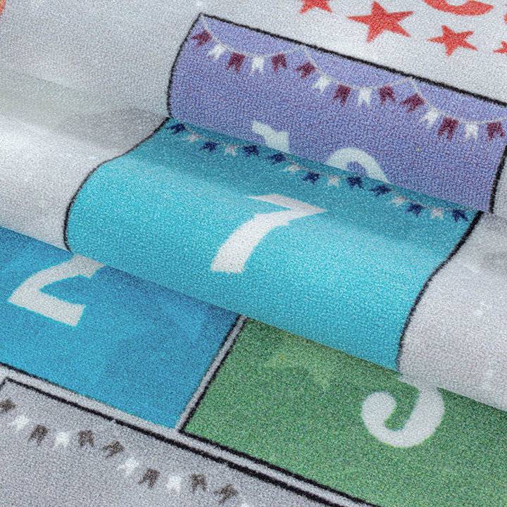 Speelkleed - Pleun Circus Hinkelbaan Grijs