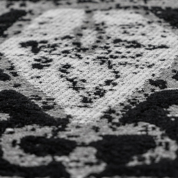 Kay Patchwork vloerkleed - Ramble Grijs/Antraciet