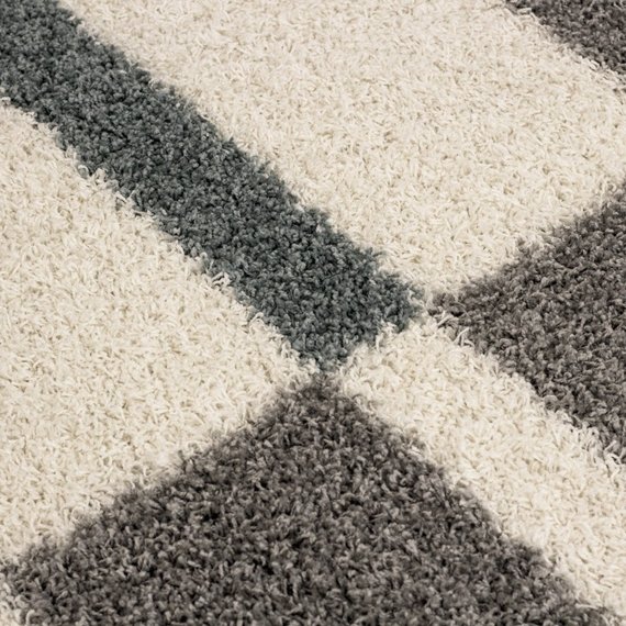 Adana Carpets Hoogpolige loper - Gala Turquoise