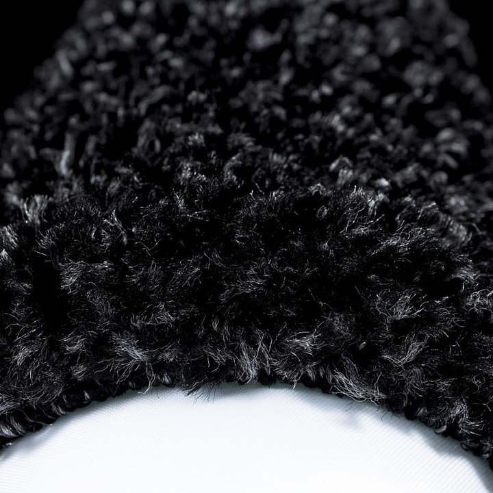 Hoogpolige loper - Edge Zwart