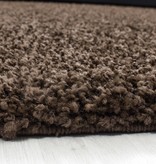 Adana Carpets Hoogpolige loper - Life Bruin