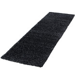 Adana Carpets Hoogpolige loper - Life  Antraciet