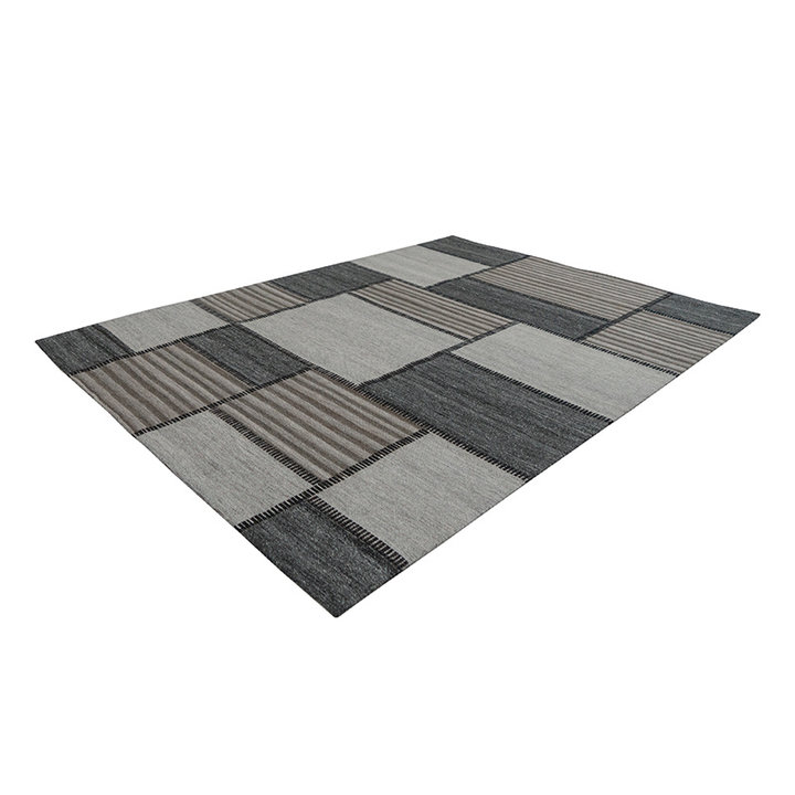 Wollen vloerkleed - Prettily Patch Beige/Creme