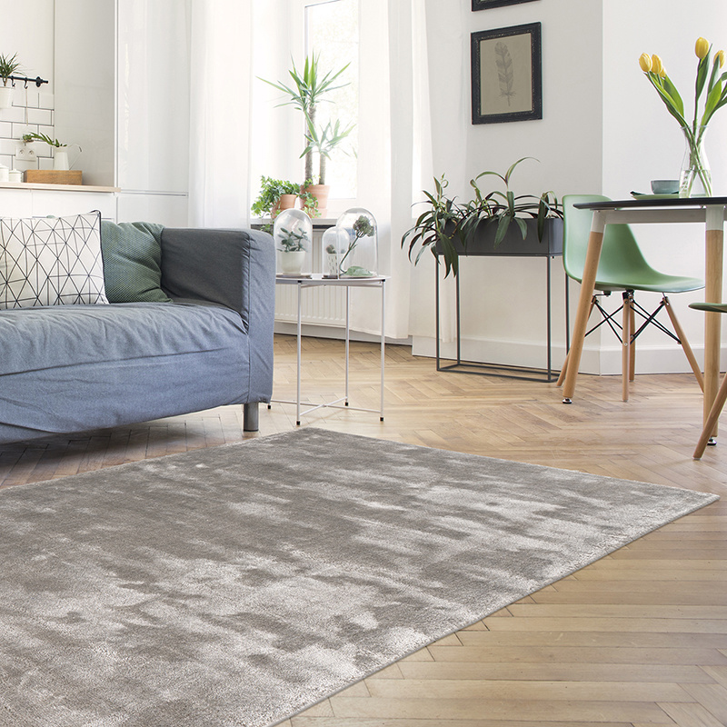 Viscose vloerkleed - Valiant Lichtgrijs