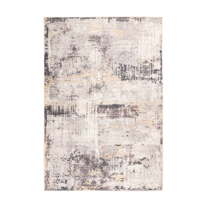 Modern vloerkleed - Piemonte Offuscato Taupe/Creme