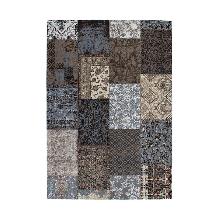 Patchwork vloerkleed - Splendid Bruin