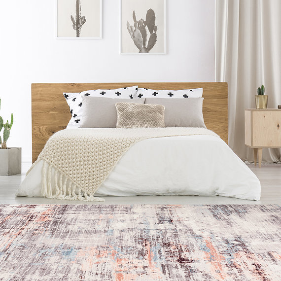 Kay Modern vloerkleed - Piemonte Unire Grijs/Creme
