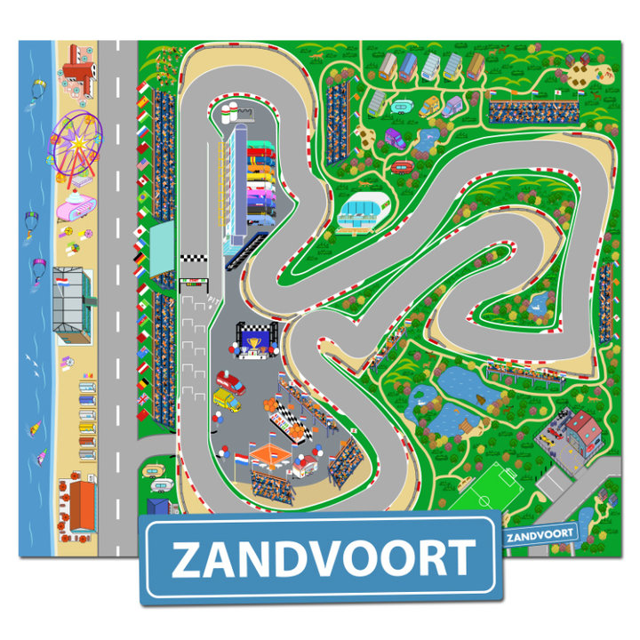Speelkleed - Maes Circuit Zandvoort 