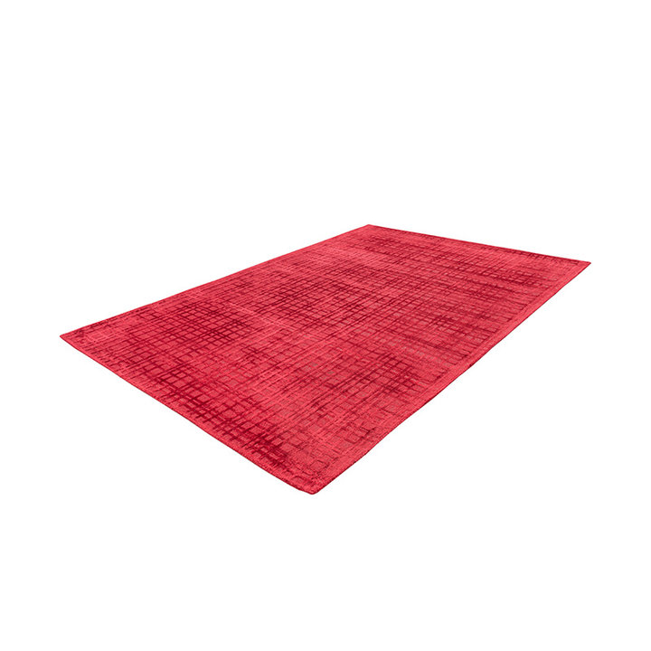 Viscose vloerkleed - Karma Rood