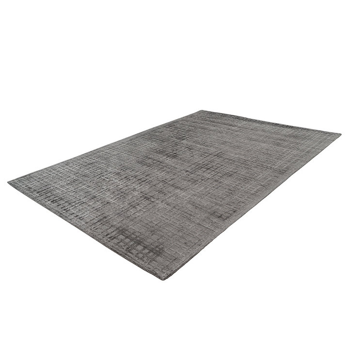 Viscose vloerkleed - Karma Antraciet