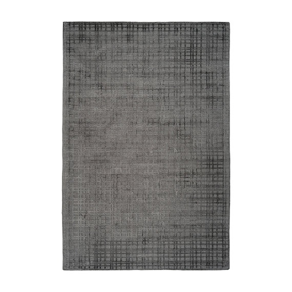 Kay Viscose vloerkleed - Karma Antraciet