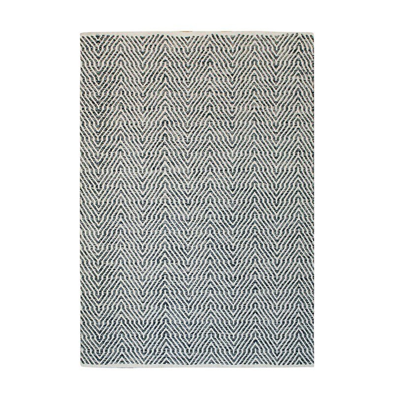 Modern vloerkleed - Abstruse Current Grijs - sfeer