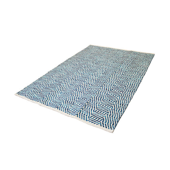 Kay Modern vloerkleed - Abstruse Current Blauw