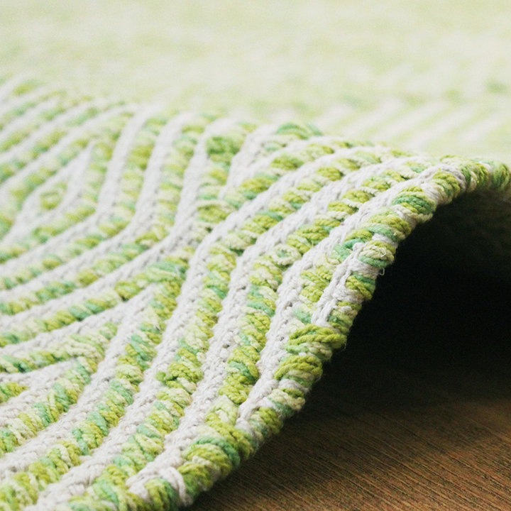 Modern vloerkleed - Abstruse Diamond Groen