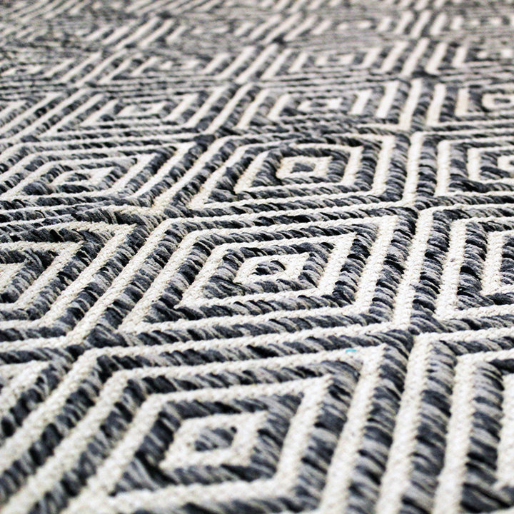 Modern vloerkleed - Abstruse Diamond Grijs