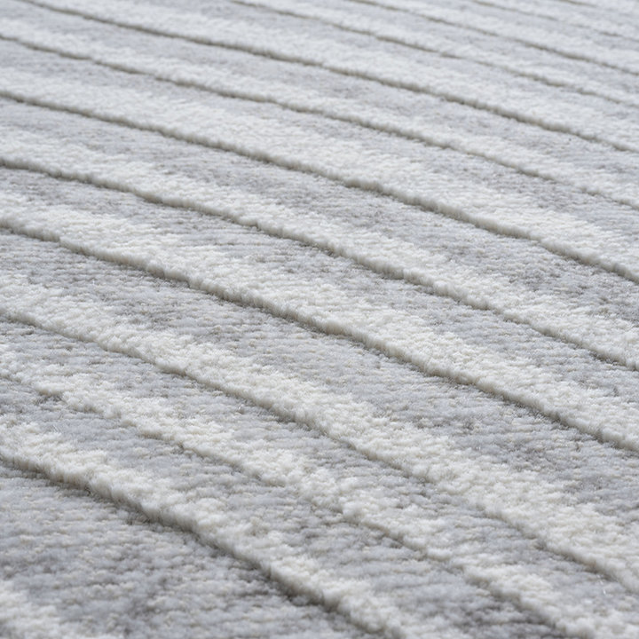 Modern vloerkleed - Alvie Grijs 6979