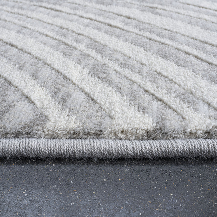 Modern vloerkleed - Alvie Grijs 6979