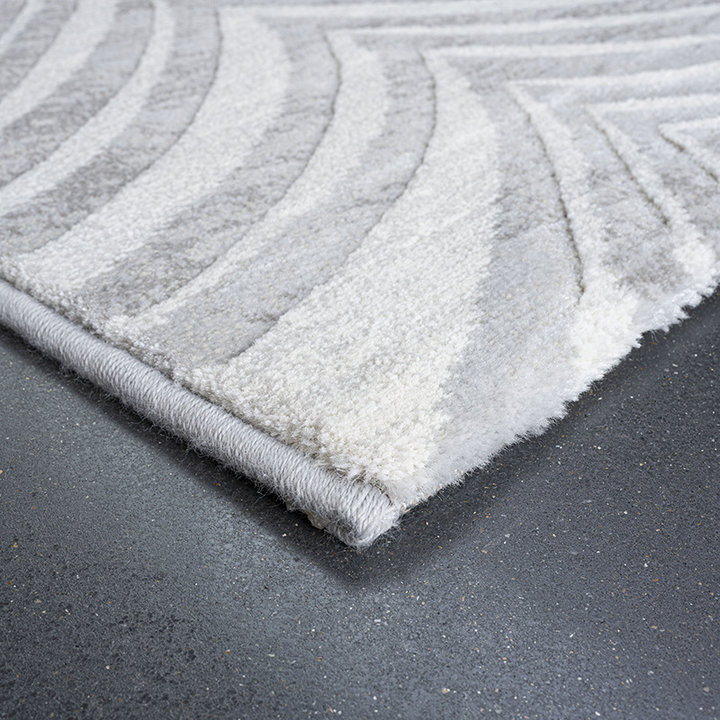 Modern vloerkleed - Alvie Grijs 6979