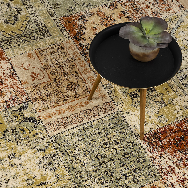 Patchwork vloerkleed - Itasca Multicolor 6342 - sfeer