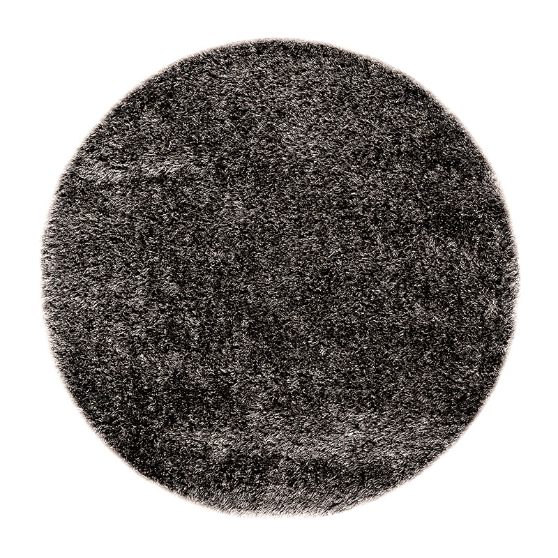 Rond Hoogpolig vloerkleed - Richmond Antraciet 905