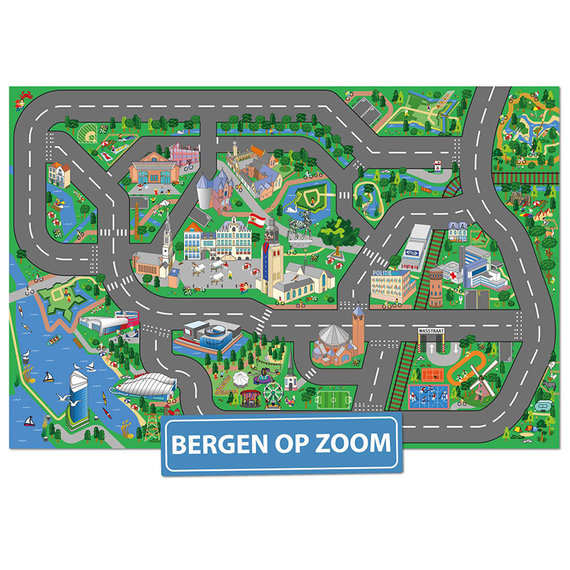 City-Play Speelkleed - Maes Autoweg Bergen op Zoom