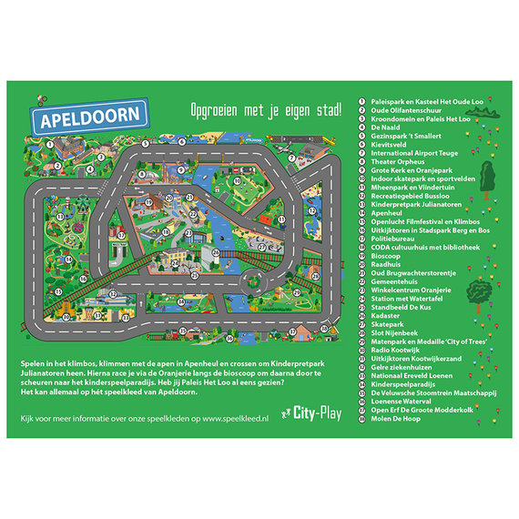 City-Play Speelkleed - Maes Autoweg Apeldoorn