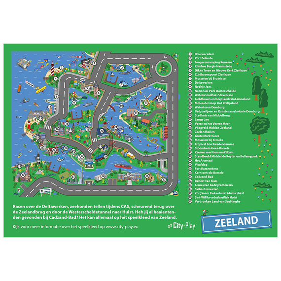 City-Play Speelkleed - Maes Autoweg Zeeland