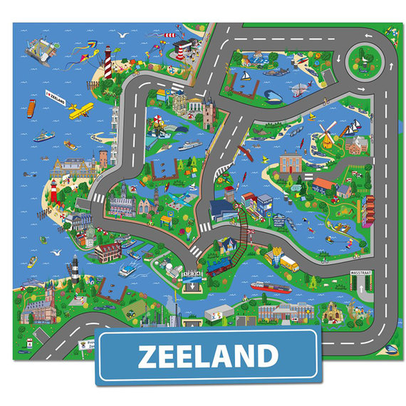 City-Play Speelkleed - Maes Autoweg Zeeland