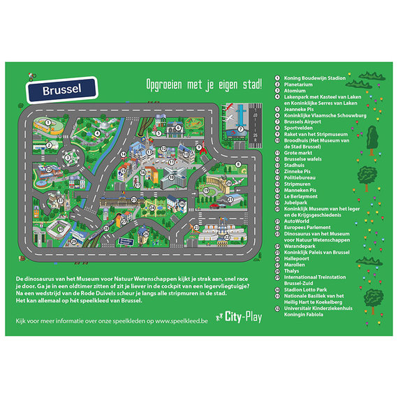 City-Play Speelkleed - Maes Autoweg Brussel