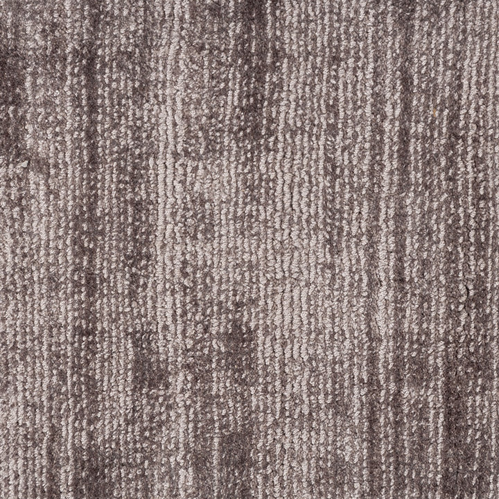 Rond viscose vloerkleed - Pearl Grijs