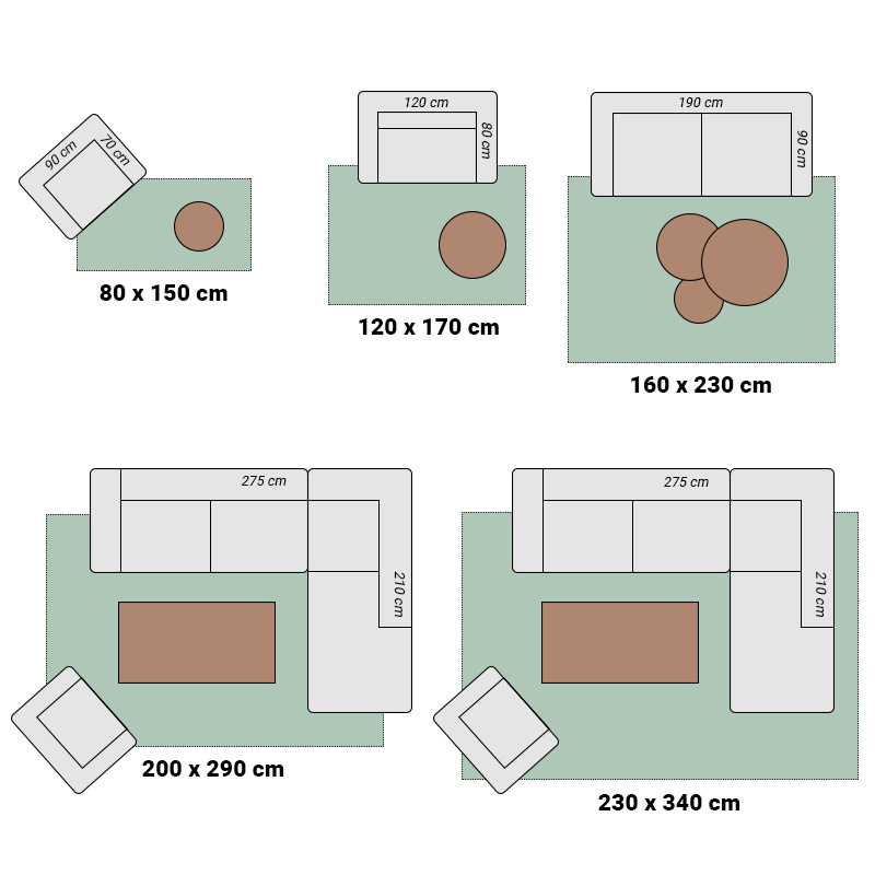 Modern vloerkleed - Arezzo ST 421 - sfeer