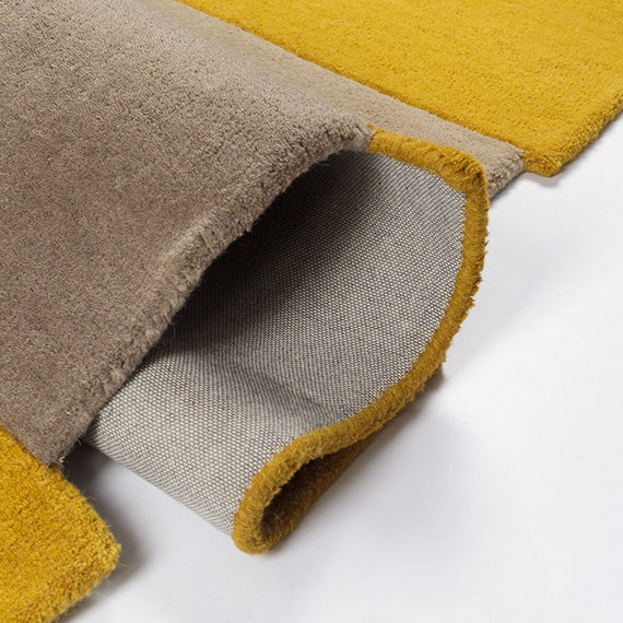 AIRO Rugs Abstract vloerkleed - Stracto Collage Okergeel
